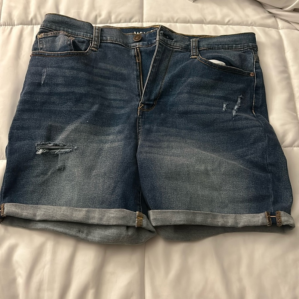 Dark blue Jean shorts